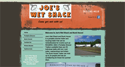 Desktop Screenshot of joeswetshack.com